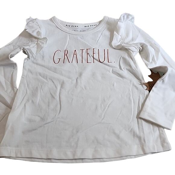 Rae Dunn Grateful 2-Piece Outfit, Size Girls 4, NWT - Picture 3 of 8
